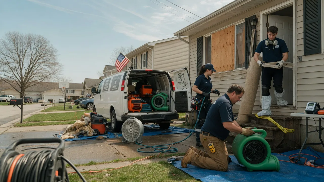 Water Damage Restoration in Oakdale, PA near me